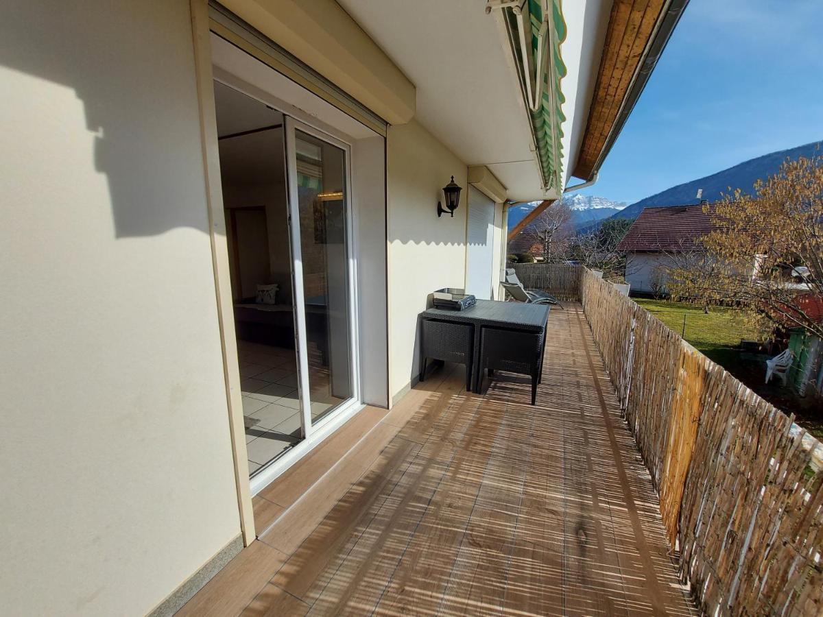 Entre Lac Et Montagne, Proche Centre De St Jorioz, Spacieux Et Confortable Appartement Avec Grande Terrasse Saint-Jorioz Exterior foto