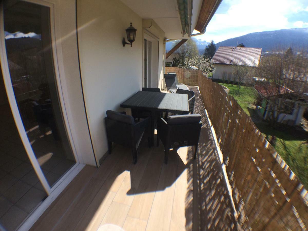 Entre Lac Et Montagne, Proche Centre De St Jorioz, Spacieux Et Confortable Appartement Avec Grande Terrasse Saint-Jorioz Exterior foto